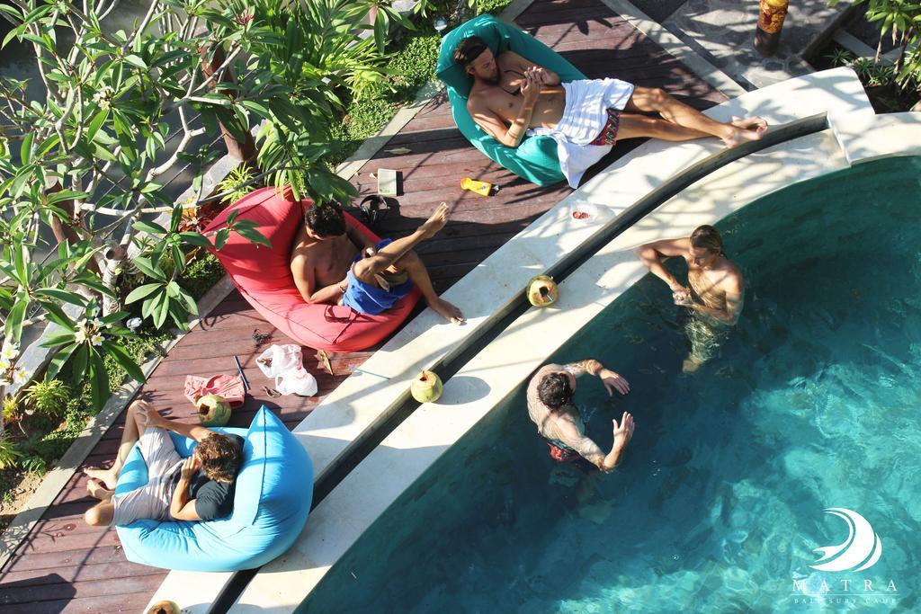 Отель Matra Bali Surf Camp Чангу Экстерьер фото