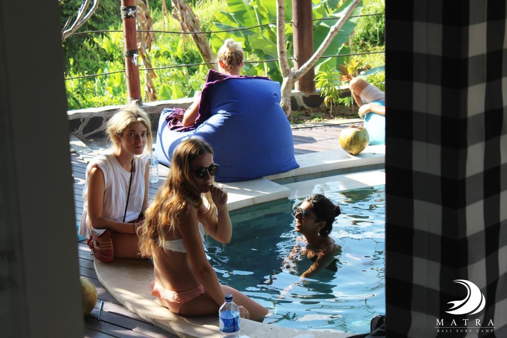 Отель Matra Bali Surf Camp Чангу Экстерьер фото